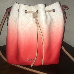 Calvin Klein Women’s Jordan Ombré Bucket Bag